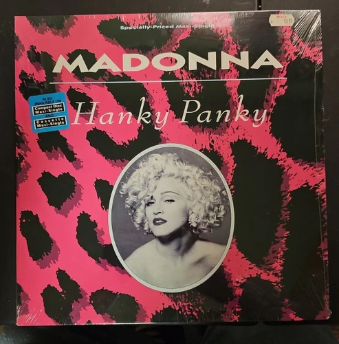 Madonna - Hanky Panky 12" Vinyl Single SEALED w/ Hype Sticker WB VTG