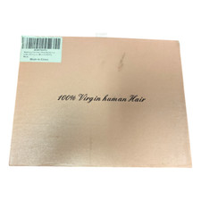 Styling Ombre Highlight Lace Front Human Hair Wig 4/27 Mixed Color- 14 Inch-1PK