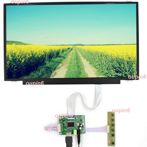 Kit Controller Audio HDMI VGA LCD EDP per Pannello LED N140FGE-EA2 1600X900 FHD 14" - Foto 3 di 5