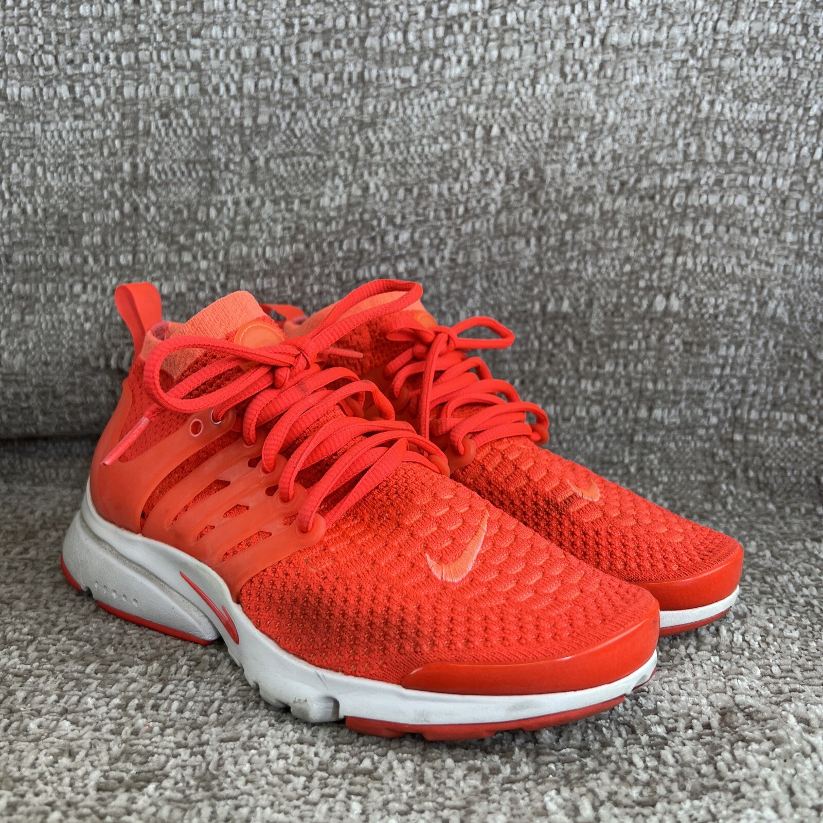 Nike Air Presto Flyknit Orange Running 