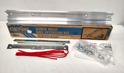 Genie GSXL8 Excelerator Screw Drive Opener Rail Extension Kit for 8' Tall Door