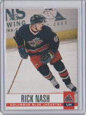 2003-04 Pacific #96 Rick Nash Columbus Blue Jackets