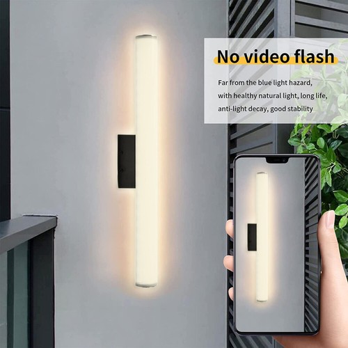 LED Lange Wandleuchte Lampe Führte Wandlampe Innen- und Außen Beleuchtung Modern - Bild 3 von 25