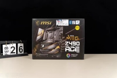 MSI MEG Z490 ACE Motherboard Intel Z490 LGA 1200 DDR4 ATX Motherboard