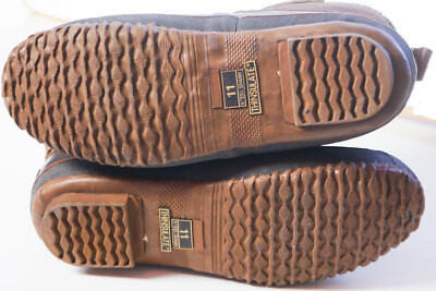HH Brown Duck Boots Mens 7 Brown Insulated Waterproof Thinsulate Steel Shank Shoes | Hh Brown Duck Feet Steel Shank Thinsulate Snowwin  main image 4