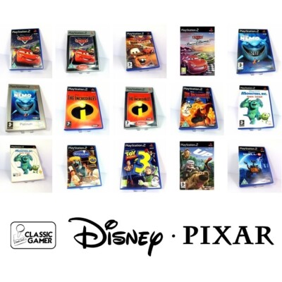 Disney-Pixar Kinder Spiele PS2 sehr guter Zustand
