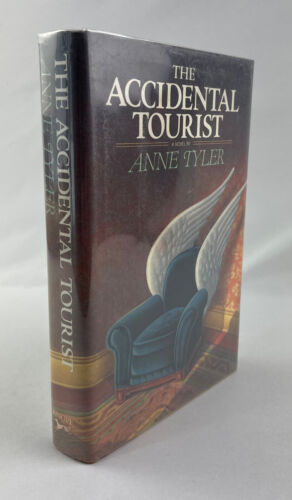 The Accidental Tourist, Anne Tyler, 1985, 1st Book Club Edition, HCDJ, VG+/VG - Picture 1 of 19