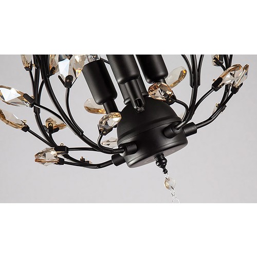 Mini Crystal Ceiling Light Chandelier E12 Pendant Hanging Lamp Fixture Kitchen - Picture 8 of 11