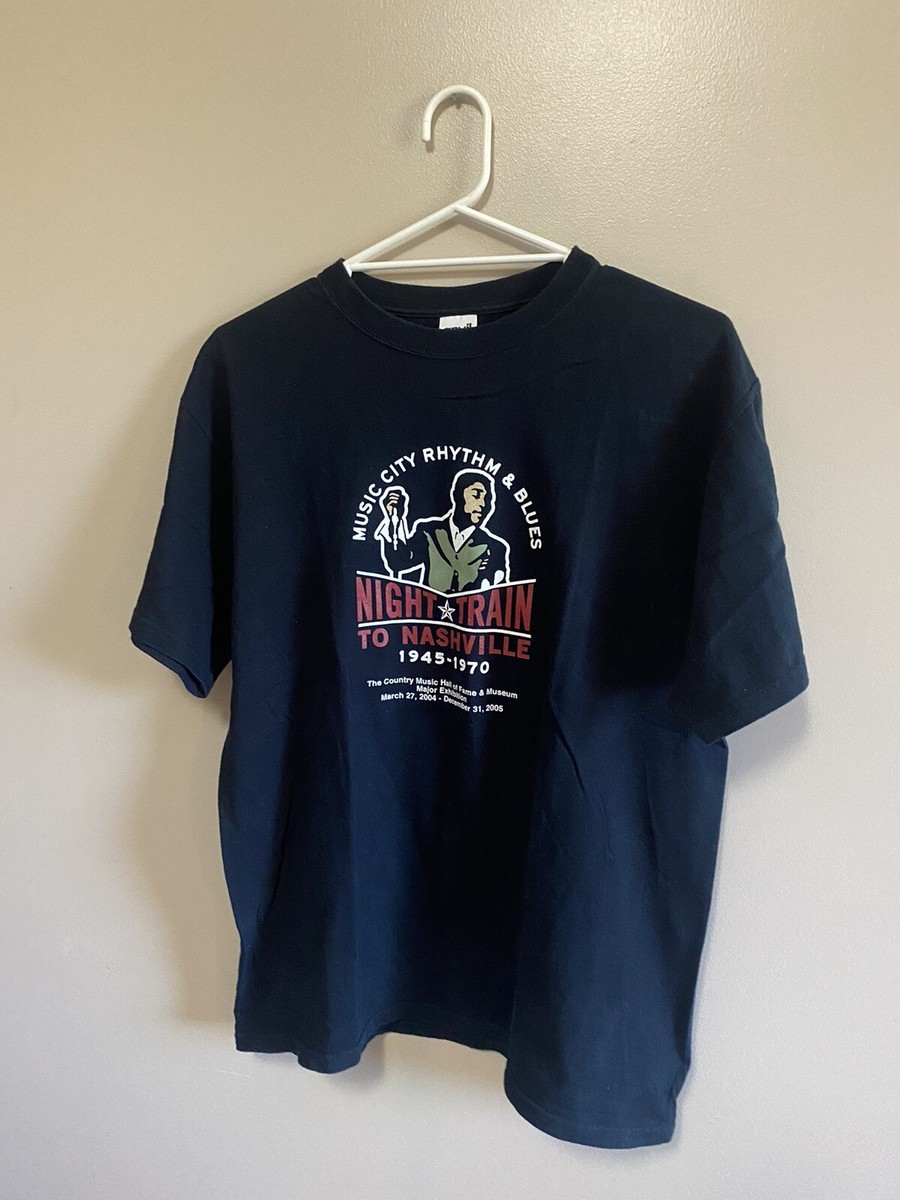 Country Music Hall Of Fame Night Train To Nashville Blues T