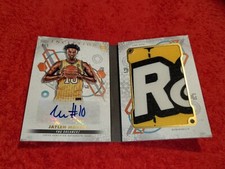 2023 TOPPS INCEPTION OTE TEAM NAME AUTO RELIC BOOK OF JAYLEN MARTIN 5/5