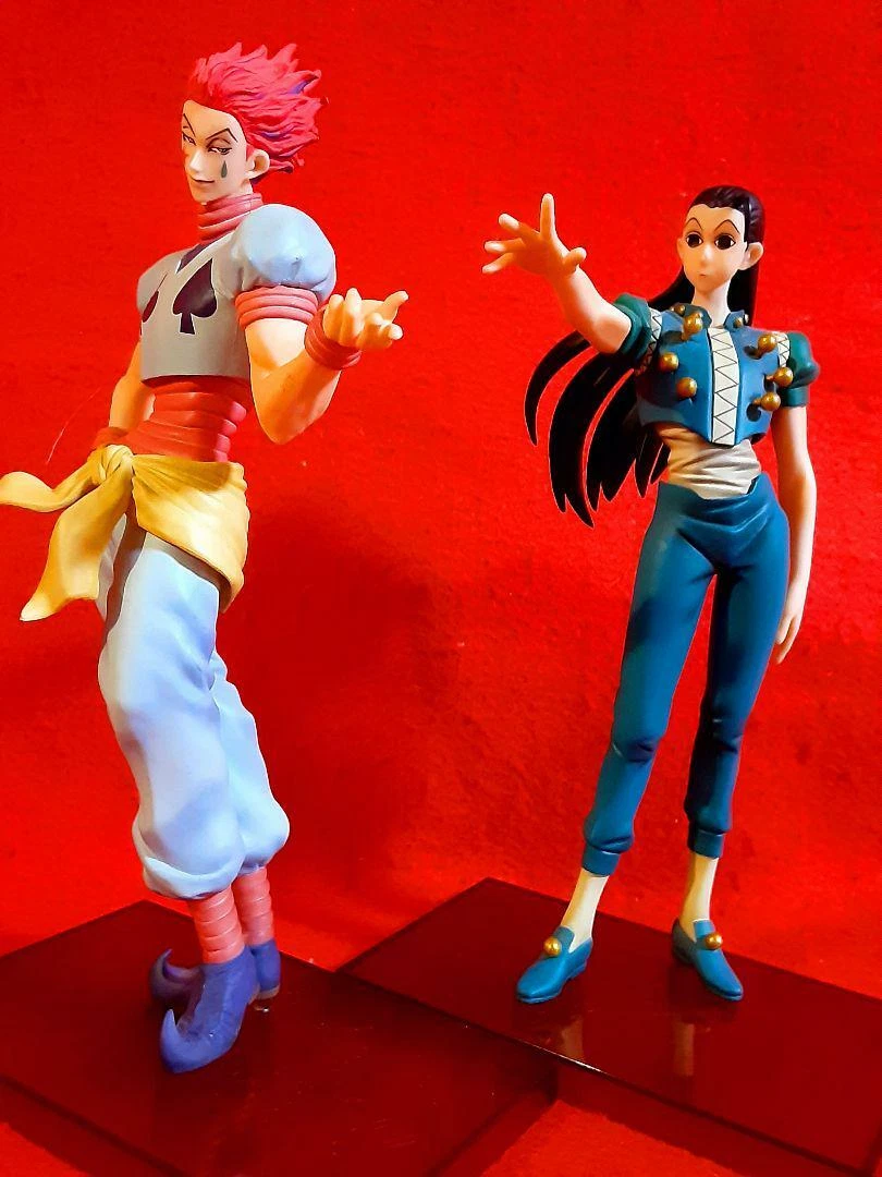 HUNTER x HUNTER DXF figure vol. 4 Hisoka Hyskoa Illumi Yellmi SET
