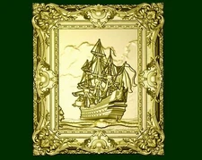 3d STL Relief Model for CNC Machine, use with Artcam, Aspire types of programs