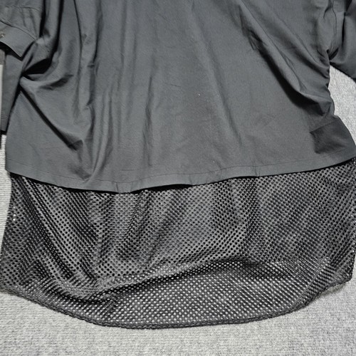 Adidas Black City Escape Premium Button Up Shirt Mens Size Medium IC6738 - Picture 7 of 14