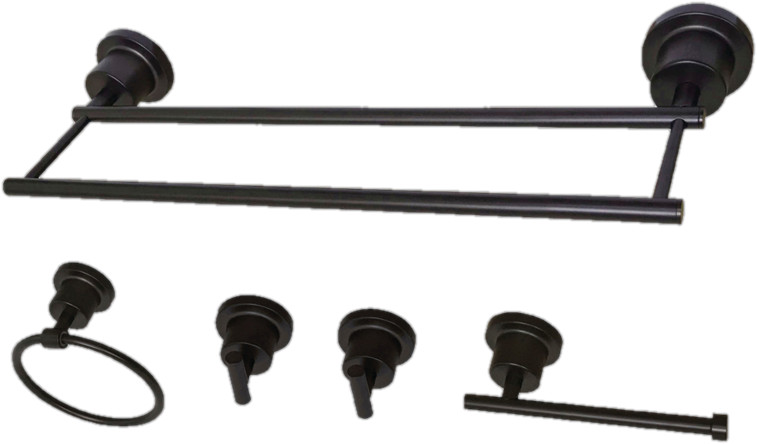 KINGSTON BRASS Concord 5-Piece Bathroom Accessory Hardware S
