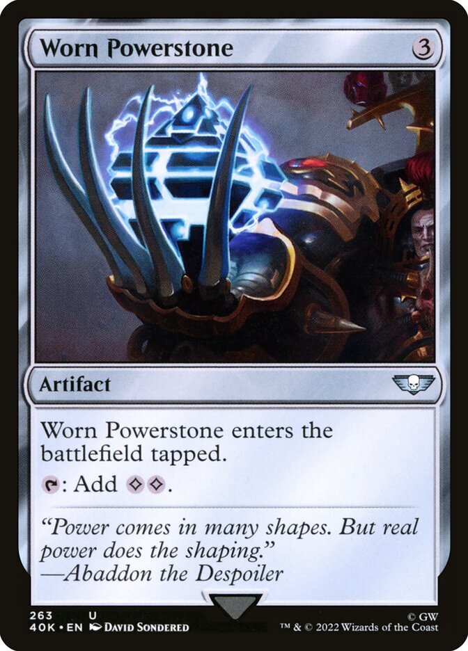 Power Artifact Foil from Antiquities (ATQ) MTG Proxy - magic