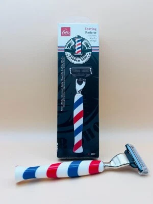 Rasierer BARBER SHOP kompatibel mit Gillette MACH3 Edelharz-Griff ERBE Solingen