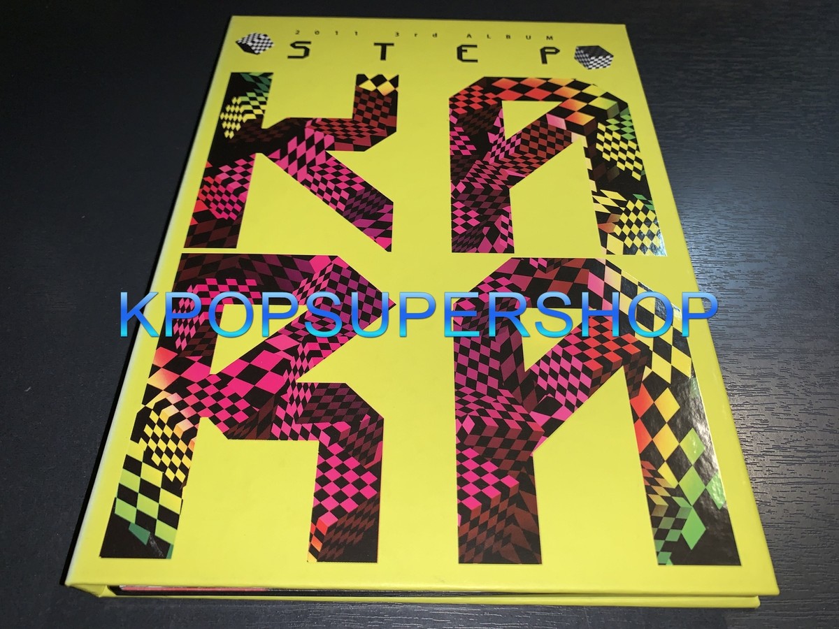 Kara 3rd Album Step CD Photobook Good OOP Rare Normal Edition Goo