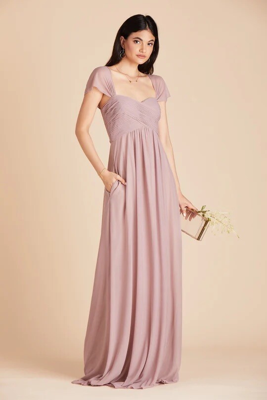 birdy grey maria dress Navy Bridesmaid Dress Mesh Size Medium