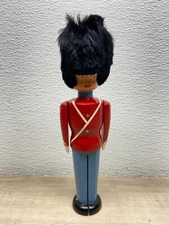 Vtg Danish Royal Gard Wooden Toy Soldier 9" Tall