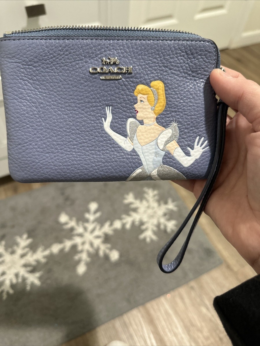 Coach Disney X Coach Medium Cinderella Zip Wallet