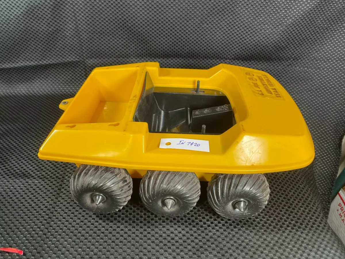 GI Joe Adventure Team Vintage Yellow 6 Wheel ATV Vehicle Hasbro IN7420