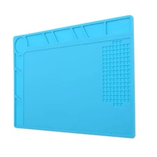 Silicone Repair Work Bench Mat Pad For Video Game Console Controller PSP Switch