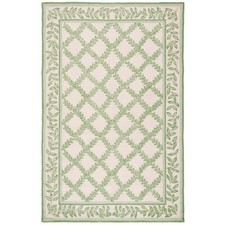 SAFAVIEH Chelsea HK230B Ivory / Light Green Rug