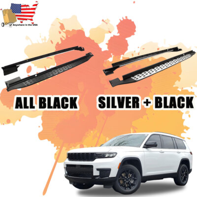Running Boards Side Steps For 2021-2025 Jeep Grand Cherokee L 3
