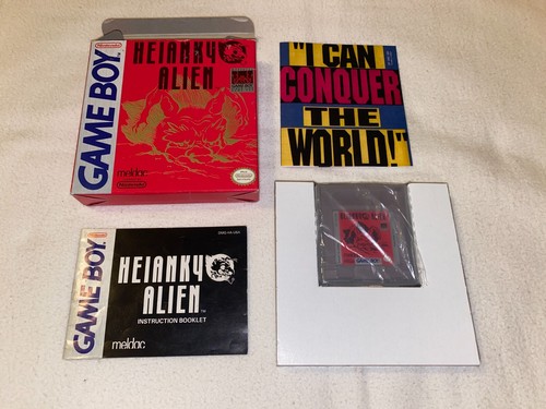 HEIANKYO ALIEN Nintendo Game Boy Gameboy Complete In Box CIB Works Great! - Picture 1 of 2