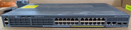 Cisco WS-C2960X-24PSQ-L - 28 Port Fully Managed Ethernet Switch