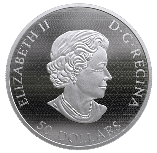 BUMBLE BEE and the Bloom 2019 CANADA 5oz .9999 Pure Silver Proof $50 Coin - Picture 5 of 6
