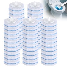 50 Count Disposable Toilet Brush Refills with Most Toilet Wand Refills for Ho...