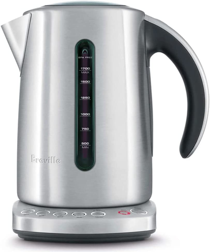 Breville Smart Kettle, Brushed Stainless Steel BKE825BSS, Silver - Picture 1 of 8