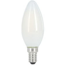 Image of Xavax LED Lamp Filament Candle E14 4W 40W Matt Bulb Light Bulb
