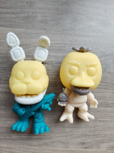 Prototype Funko POP Five Nights at Freddy's Bonnie & Chica Vinyl Figure TestShot