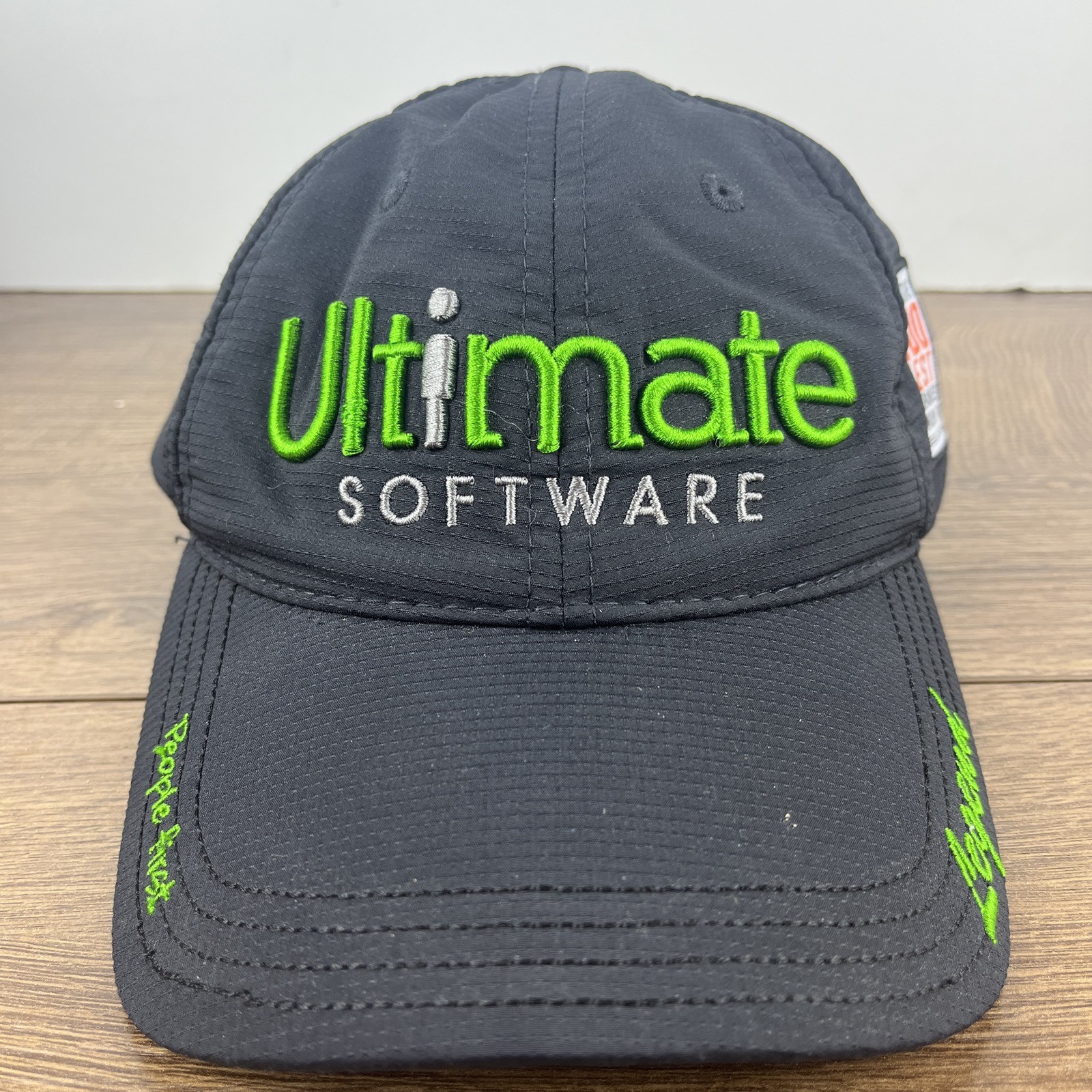 Ultimate Software Hat Black Hat Adjustable Adult … - image 3