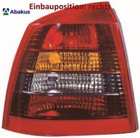 Abakus 442-1916R-UE-SR Heckleuchte Rechts RüCklicht Hecklicht FüR Opel