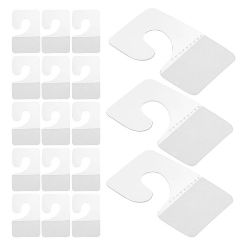 350 Stck. Kunststoff Einzelhandel Display hängende Laschen selbstklebende Handtuchhaken - Bild 9 von 18