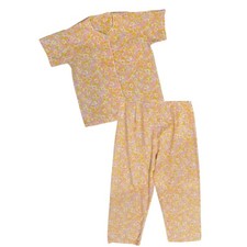  Vintage Cotton Poplin Pajamas with Floral Print Size S  SAME/NEXT DAY SHIP