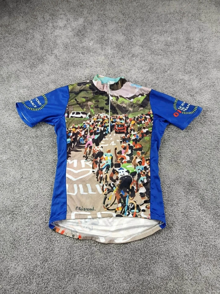 maillot velo homme taille L -36 7853 cyclisme route Tour de France 2001 retro - Photo 1/4