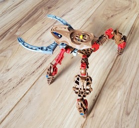 LEGO BIONICLE: Visorak Set of 6 (8742-8747) W 1 Cannister 6 spinners 1 Instruct