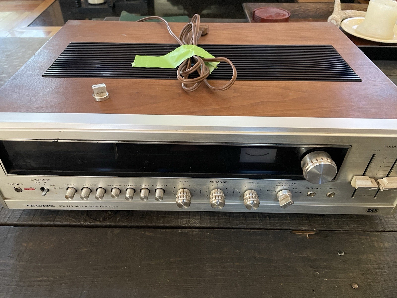 Realistic STA-225 vintage audio equipment - eBay listing photo 1