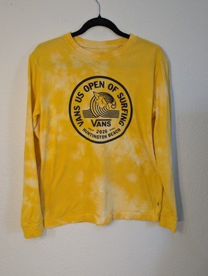VANS 2020 US Open Surfing Huntington Beach Phantom Event Tie-Dye Shirt Small