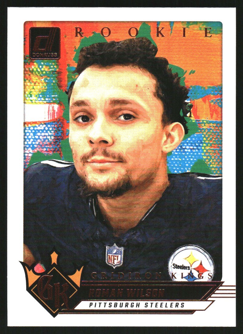 2024 Donruss Rookie Gridiron Kings #15 Roman Wilson - FB