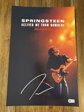 Jeremy Allen White ‘Springsteen' Signed 12x18 Photo 'Bruce' Beckett