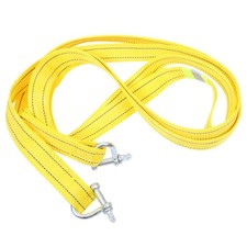  Car Tow Dolly 4-meter Towing Strap Vehicle Tow Rope Pull Strap Heavy Duty