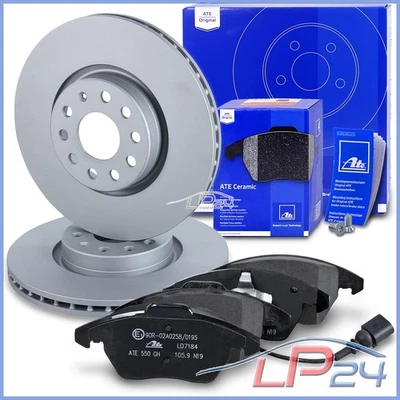 ATE DISQUES+CERAMIC PLAQUETTES DE FREIN AVANT POUR VW PASSAT CC 08-12 SCIROCCO - Photo 1/4