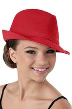 Weissman Dance Red Fedora Hat Hat71 Adult Size New With Tag Costume Accessory