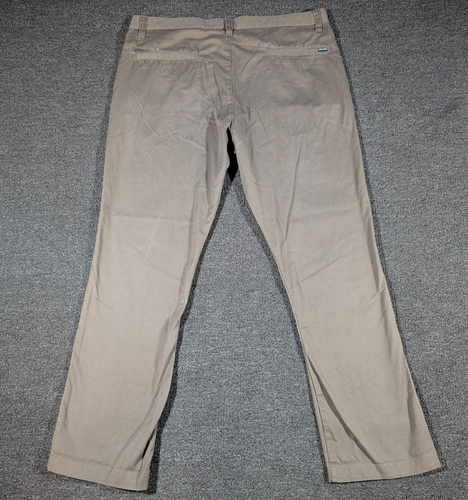 VOLCOM Hose Herren 40 (passt 40x32) gerades Bein Freizeithose Chino Logo - Bild 2 von 8
