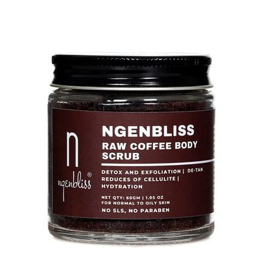 Ngenbliss Raw Coffee Body Scrub All Skin Types 60gm